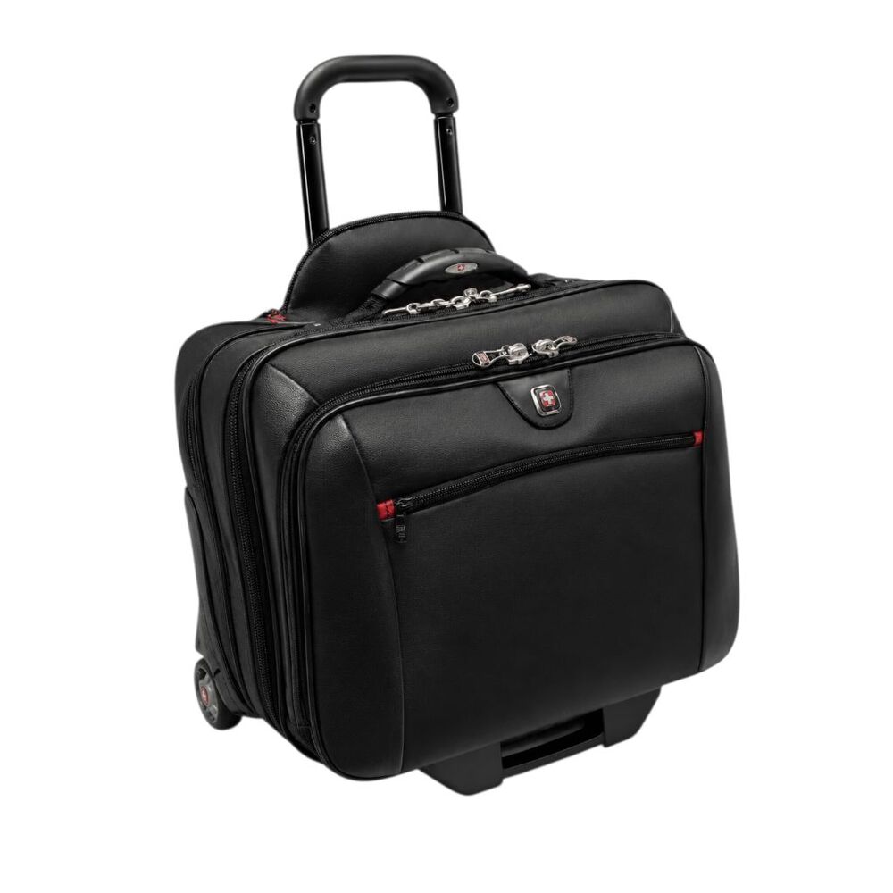 SWISS GEAR Wenger Potmac Carry-On Two Wheeled  Laptop Briefcase Luggage Bag